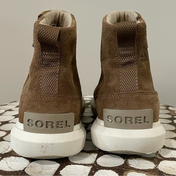 Sorel Explorer II Waterproof Ankle Boots Size 6 Delta Fawn - Picture 2 of 6